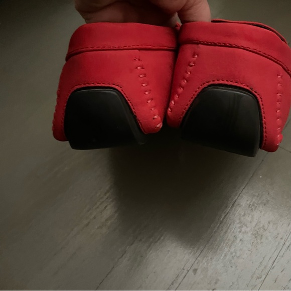 Z . Vaughn Red Mens  Loafers - Picture 13 of 15